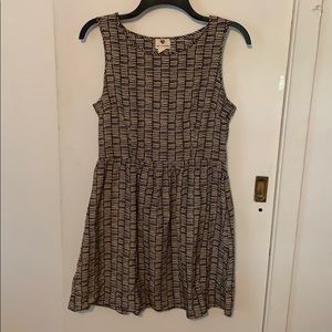 Patterned Cutout Minidress